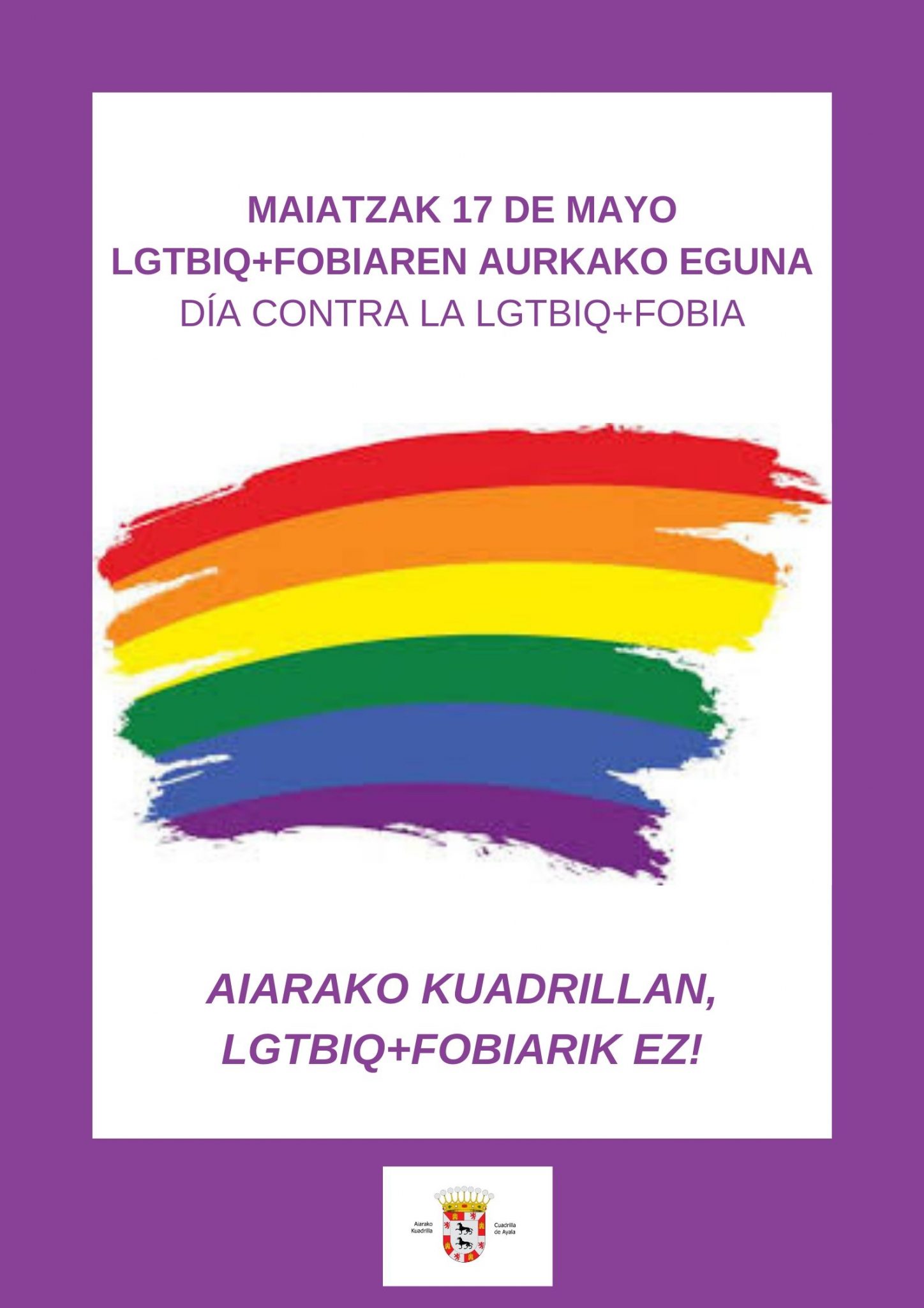 m17kuadrilla 17 de mayo, día contra la LGTBIQ+FOBIA