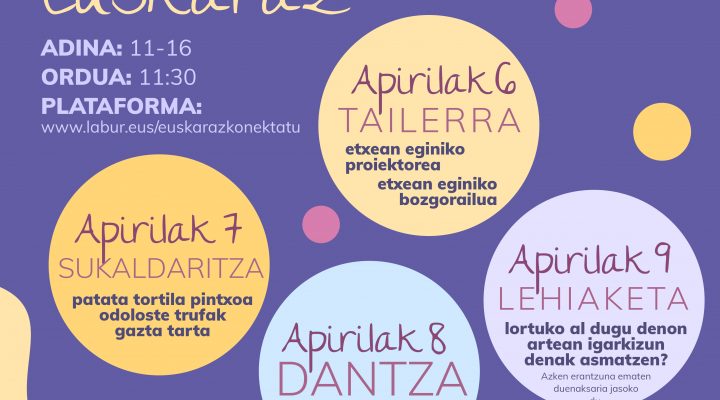 Apirileko-oporraldian-konekta-zaitez-euskaraz-720x400 Noticias