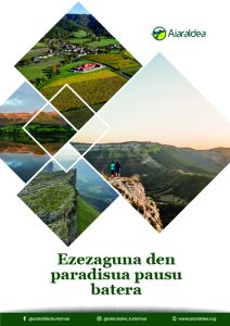 campana_eus1-212x300 Aiaraldeko Kuadrillak uda honetan Aiaraldea ihesaldi baterako edo helmuga gisa aukeratzera gonbidatzen ditu bisitariak, paradisu ezin hobea aire zabalean gozatzeko eta gastronomia goxoa dastatzeko