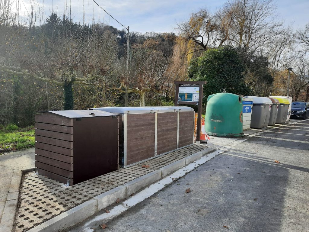 Konpostaje-gunea-Artziniega-1024x768 La Cuadrilla de Aiaraldea instala una nueva zona de compostaje comunitario en Artziniega