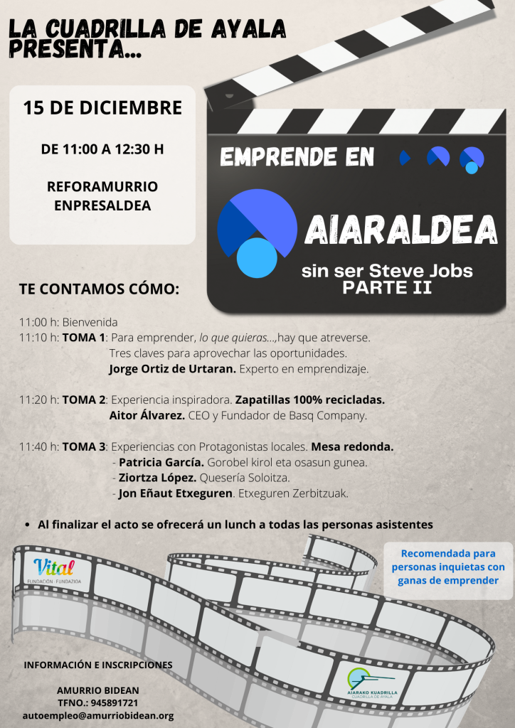 Programa_Jornada_Emprend_15dic_cast-724x1024 Jornada "Emprende en Aiaraldea: te contamos cómo" en las instalaciones de Amurrio Bidean en el Refor
