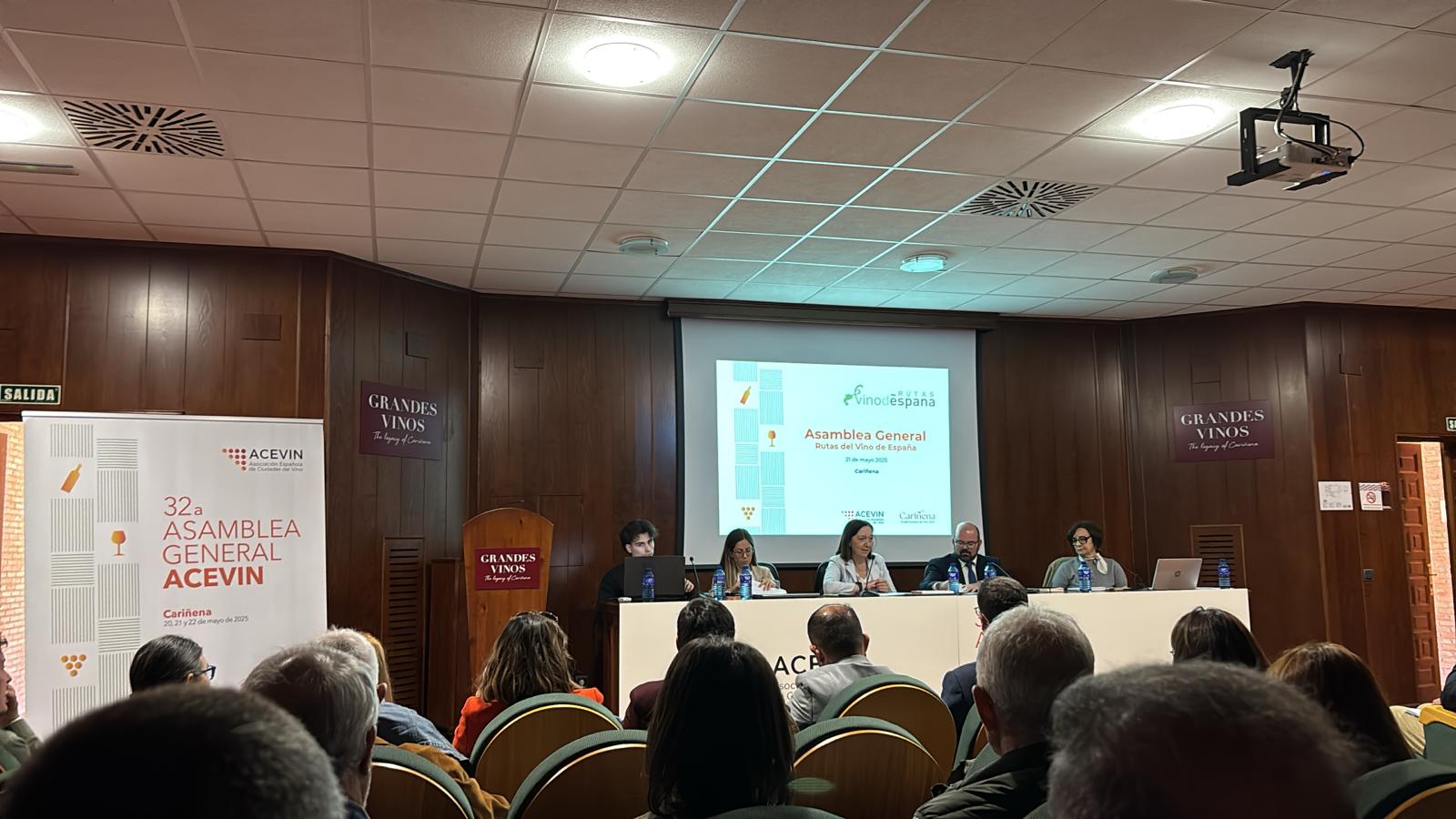4 La Ruta del Txakoli de Aiaraldea, presente en la Asamblea General de ACEVIN que se celebra en Cariñena