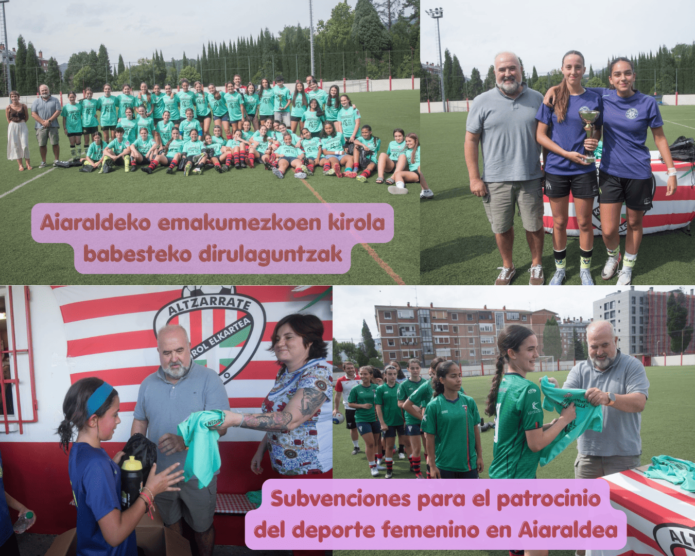 Aiaraldeko-emakumezkoen-kirola-babesteko-dirulaguntzak-1 La Cuadrilla de Aiaraldea aprueba las subvenciones para el patrocinio de equipos femeninos y deportistas mujeres en 2026